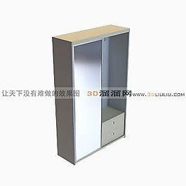 3D衣柜模型