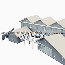 3D別墅模型