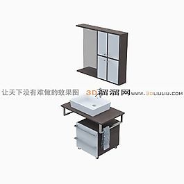 3D衛(wèi)浴組合模型