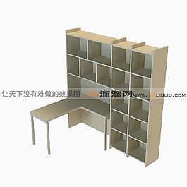 3D書柜模型