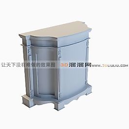 3D邊柜模型