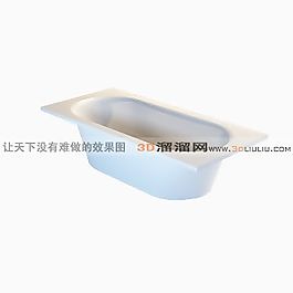 3D浴缸模型