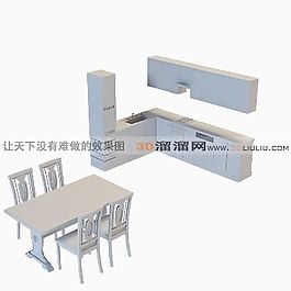3D廚柜模型
