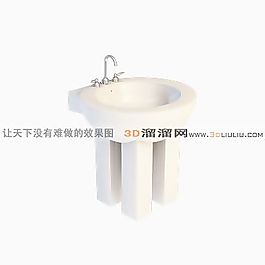 3D洗手臺模型