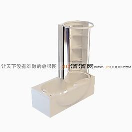 3D衛(wèi)浴組合模型