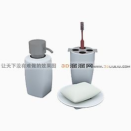 3D洗发液模型