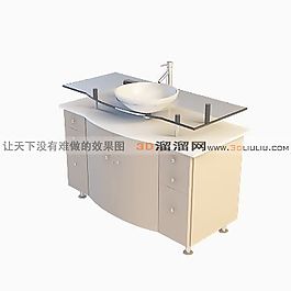 3D洗手臺(tái)模型