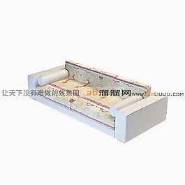3D雙人沙發(fā)模型