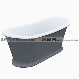 3D浴缸模型