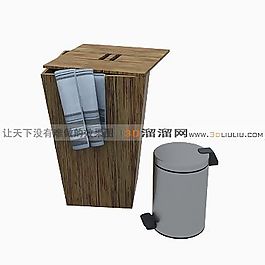 3D衛(wèi)浴小件模型