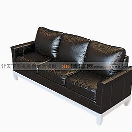 3D三人沙發(fā)模型