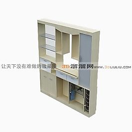 3D柜模型