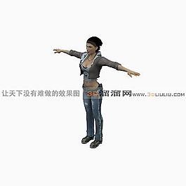 3D女人模型