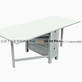 3D辦公桌模型