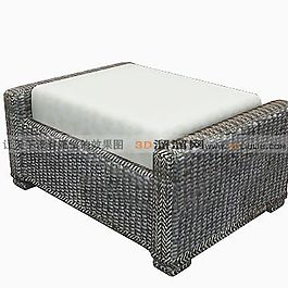 3D沙發(fā)凳模型