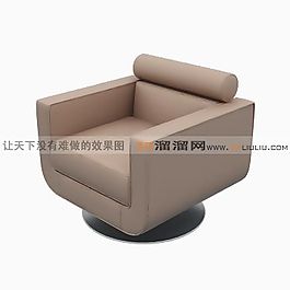 3D單人沙發(fā)模型