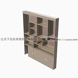 3D酒柜模型