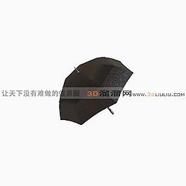3D雨傘模型