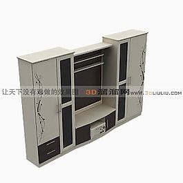 3D衣柜模型
