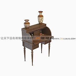 3D陈设柜模型
