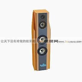 3D音箱模型