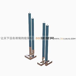 3D蠟燭模型