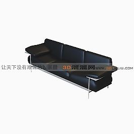 3D三人沙發(fā)模型