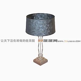 3D臺燈模型