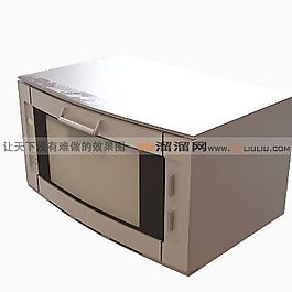 3D微波爐模型