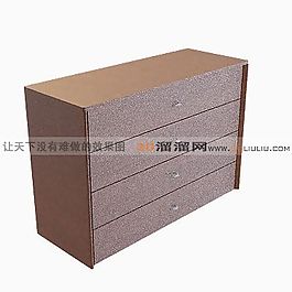 3D邊柜模型