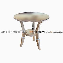 3D圓桌模型