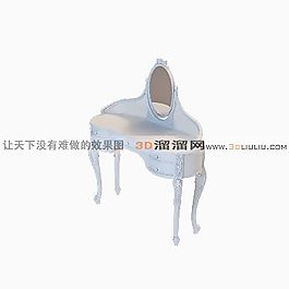 3D梳妝臺模型