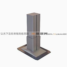 3D抽油煙機模型