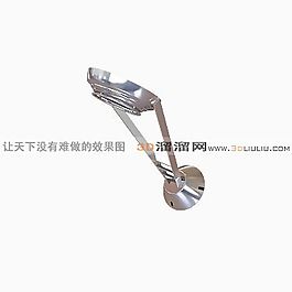 3D壁燈模型