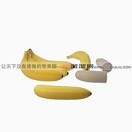 3D香蕉模型