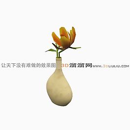 3D花瓶模型