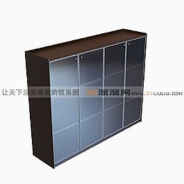 3D柜模型