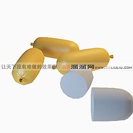3D火腿模型