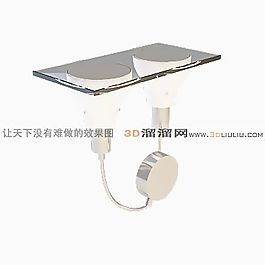 3D壁燈模型