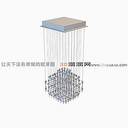 3D吊燈模型