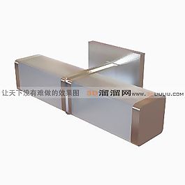 3D壁燈模型