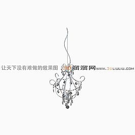 3D歐式吊燈模型