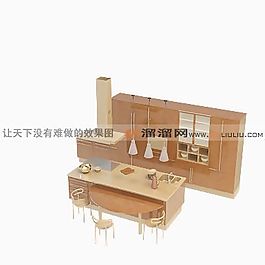 3D廚柜模型