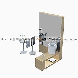 3D衛(wèi)浴組合模型