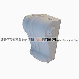 3D歐式構(gòu)件模型
