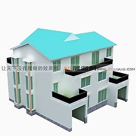 3D別墅模型