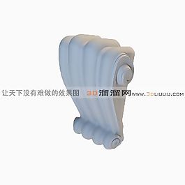 3D歐式構(gòu)件模型