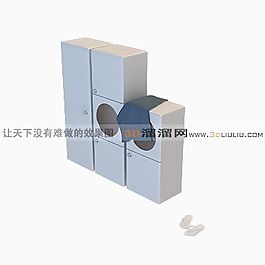 3D洗衣機模型
