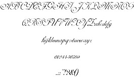 adine kirnberg腳本字體