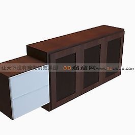 3D柜模型